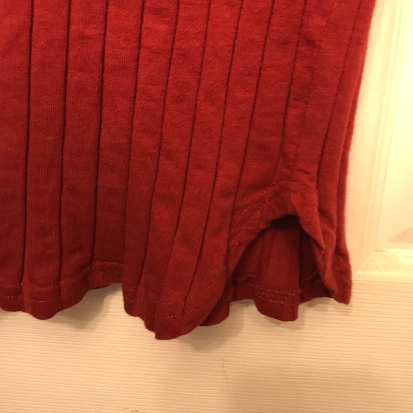 Maroon bodycon dress - Picture 4 of 5